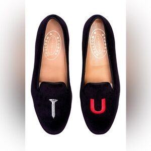 Stubbs & Wootton College Velvet Slippers